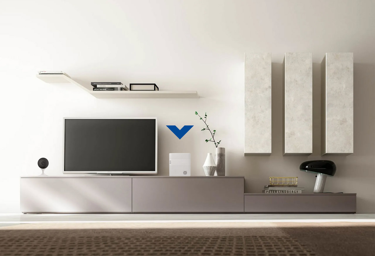 immagine allarme casa salone protetto very alarm